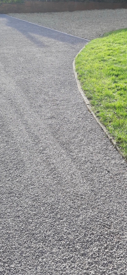 driveway tar and chip surface dressing Hampshire