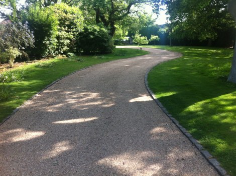 driveway tar and chip surface dressing Hampshire