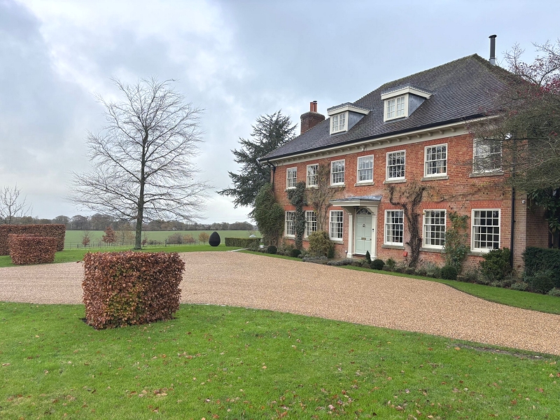 driveway tar and chip surface dressing Hampshire